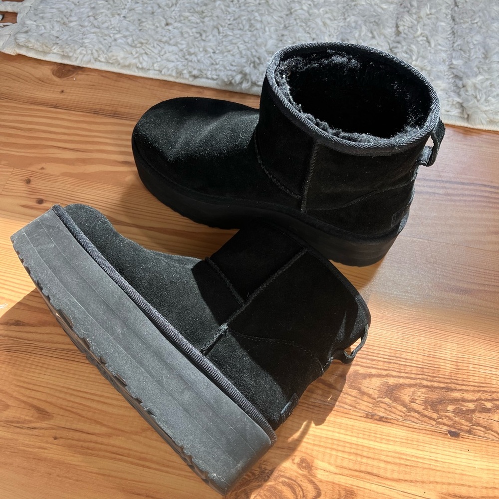 UGG Platform Ankle Boots